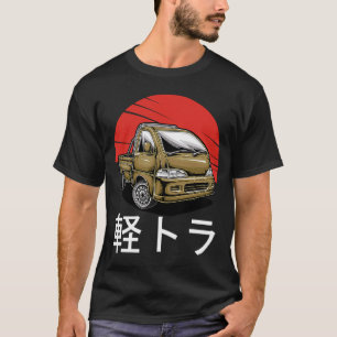 Camiseta Japão Mini Carro De Caminhão Kei Sobre Compacto 4w