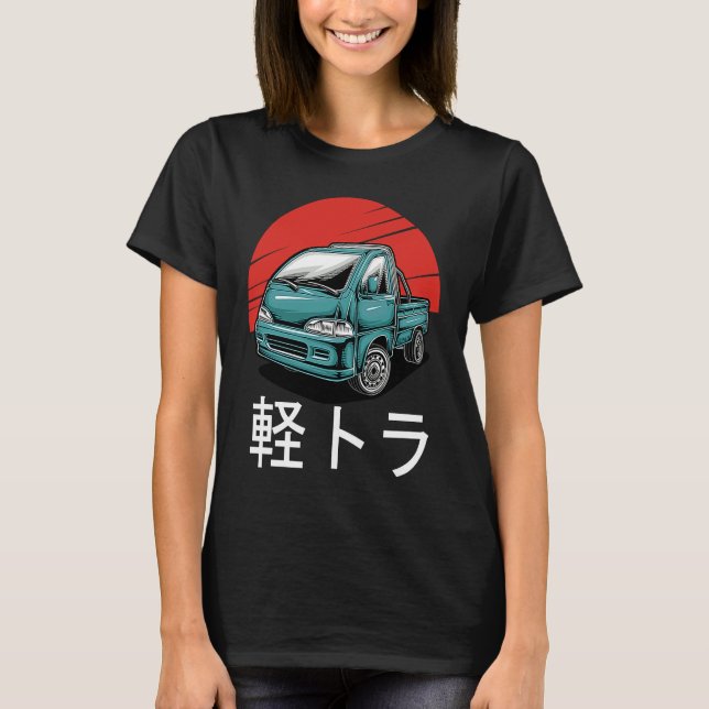 Camiseta Japão Mini Carro De Caminhão Kei Sobre Compacto 4w (Frente)