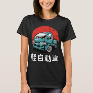 Camiseta Japão Mini Carro De Caminhão Kei Sobre Compacto 4w