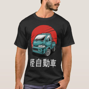 Camiseta Japão Mini Carro De Caminhão Kei Sobre Compacto 4w