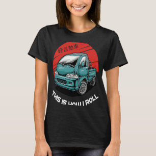 Camiseta Japão Mini Carro De Caminhão Kei Sobre Compacto 4w