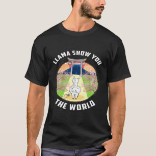 Camiseta Japão Mt Fuji Tóquio Llama Mostra a Você