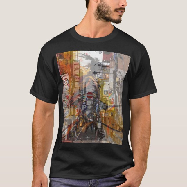 Camiseta Japão passado e presente (Frente)
