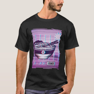 Camiseta Japão Ramen Vaporwave Arte Estética