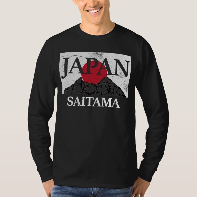 Camiseta Japão Saitama Fuji San Flag (Frente)
