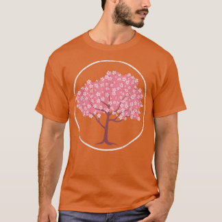 Camiseta Japão Sakura Flor Rosa Flor Flor Bonito Flor Blo