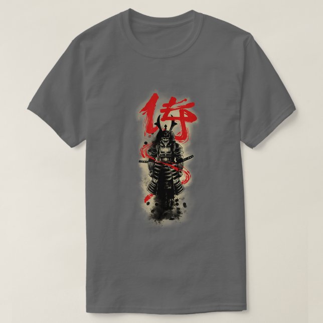 Camiseta Japão Samurai Bushido Code Gift T-Shirt Copy (Frente do Design)