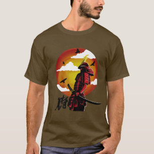 Camiseta Japão Samurai Bushido Code Premium T-Shirt Copy Co