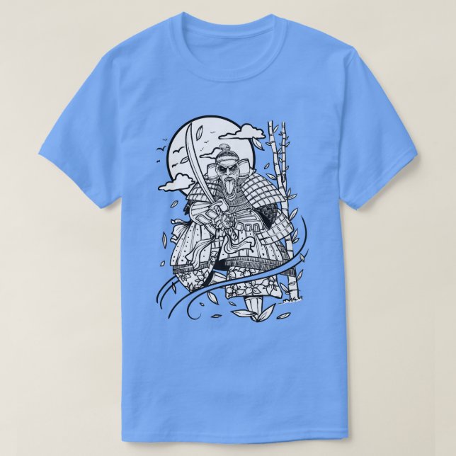 Camiseta Japão Samurai Bushido Code Premium T-Shirt Copy Co (Frente do Design)