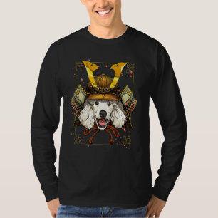 Camiseta Japão Samurai Poodle Cão Pet Guerreiro Japonês Ôni
