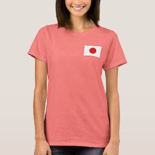 Camiseta Japão Sinalizador e map dk T-Shirt