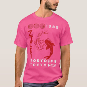 Camiseta Japão Tóquio Japonês Koi p Nishikigoi Fish