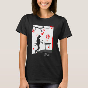 Camiseta Japão: Ventilador tradicional masculinos femininos