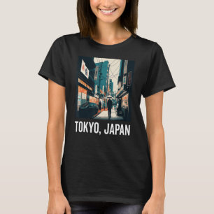 Camiseta Japonês - Aestético Tokyo Vaporwave Japan Lofi Fas