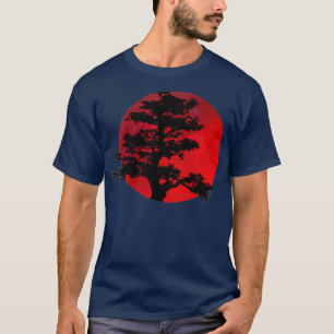 Camiseta Japonês Bonsai Tree Japonês Tradition Graphic