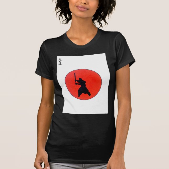 Camiseta Japonês Bushido Way Of Warrior (Frente)