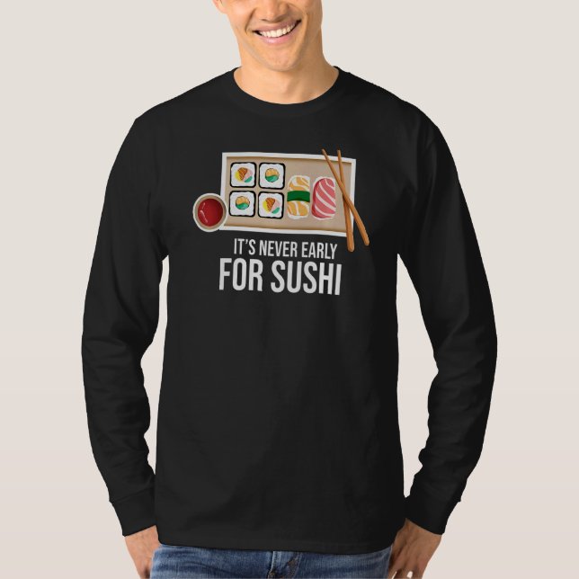 Camiseta Japonês Comida Sushi Nigiri (Frente)