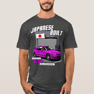 Camiseta JAPONÊS CONSTRUIU Nissan GTR R34
