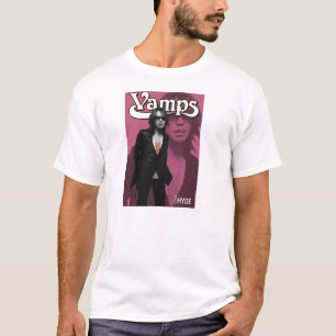 Camiseta Japonês da rocha da banda dos Vamps dos vocalis d