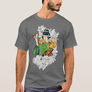 Camiseta Japonês Geisha Samurai (2)