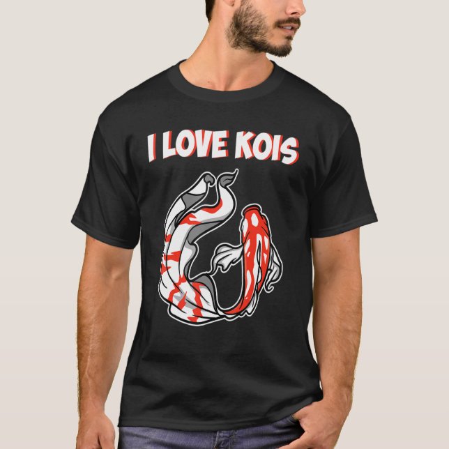 Camiseta Japonês Koi Fish Chersom 2 (Frente)
