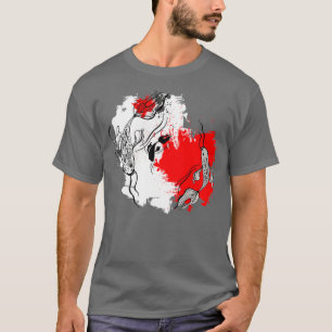 Camiseta Japonês Koi Fish Premium