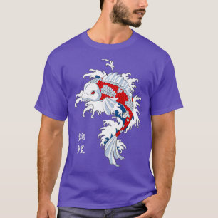 Camiseta Japonês Koi Fish Premium