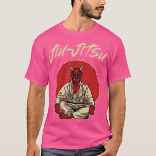 Camiseta Japonês Oni Demon - Brasileiro Jiu-Jitsu Mma Bjj