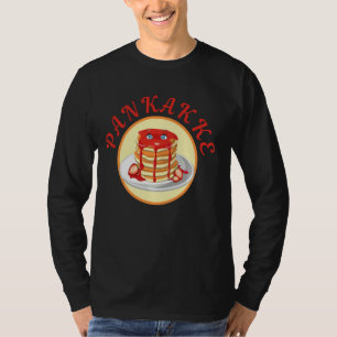 Camiseta Japonês Pankakke Engraçado E Adulto Borrão