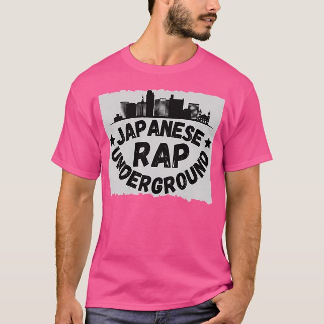Camiseta Japonês Rap Underground (Frente)