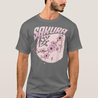 Camiseta Japonês Sakura Cherry Blossom Art para Cu Japonês