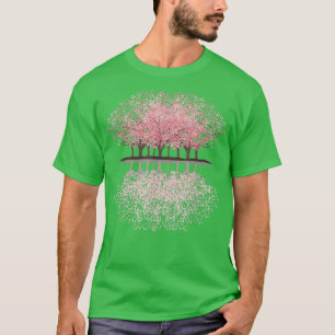 Camiseta Japonês Sakura Cherry Blossoms Pastel