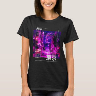 Camiseta Japonês Streetwear Y2K Retro Vibage Tóquio