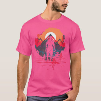 Camiseta Japonês Tradicional Monte Fuji Japão Geisha