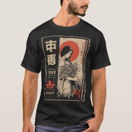 Camiseta Japonês Virgo Zodiac | Red Sun Maiden