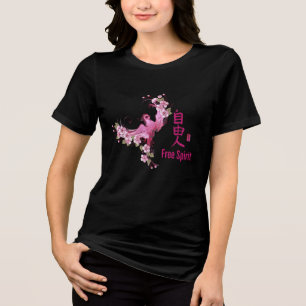 Camiseta japonesa "Free Spirit"