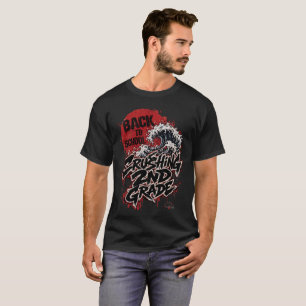 Camiseta Japonesa Onda do 2º Ano Esmagadora, Resfr