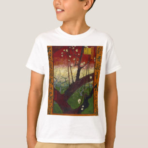 Camiseta Japoneses de Van Gogh depois de Hiroshige