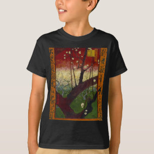 Camiseta Japoneses de Van Gogh depois de Hiroshige