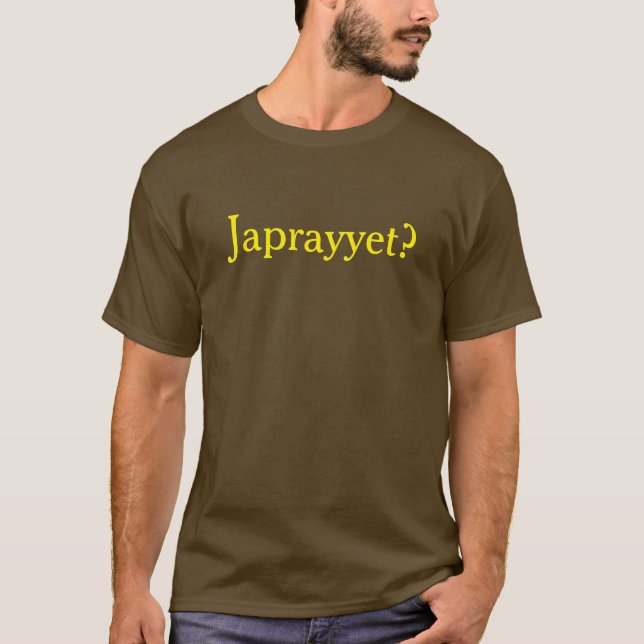 Camiseta Japrayyet? (Frente)