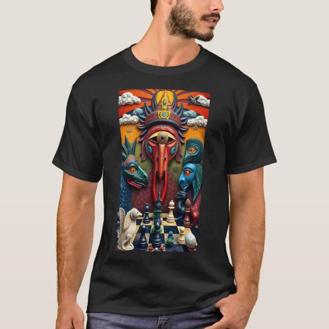 Camiseta jaque mate  (Frente)