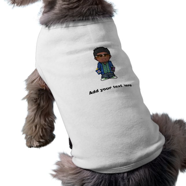 Camiseta Jaqueta de Cães WeeMee (Verso)