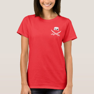 Camiseta JAQUETA de Pirataria das Mulheres da ABCNT