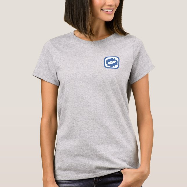 Camiseta Jaqueta do Cooper Center Track - escuro (Frente)