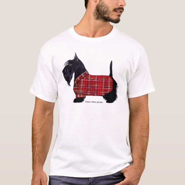 Camiseta Jaqueta do feriado do Scottie (Frente)