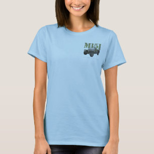 Camiseta Jaqueta do M151 da mulher