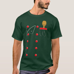 Camiseta Jaqueta uniforme de chef Cozinheira cozinheira em 