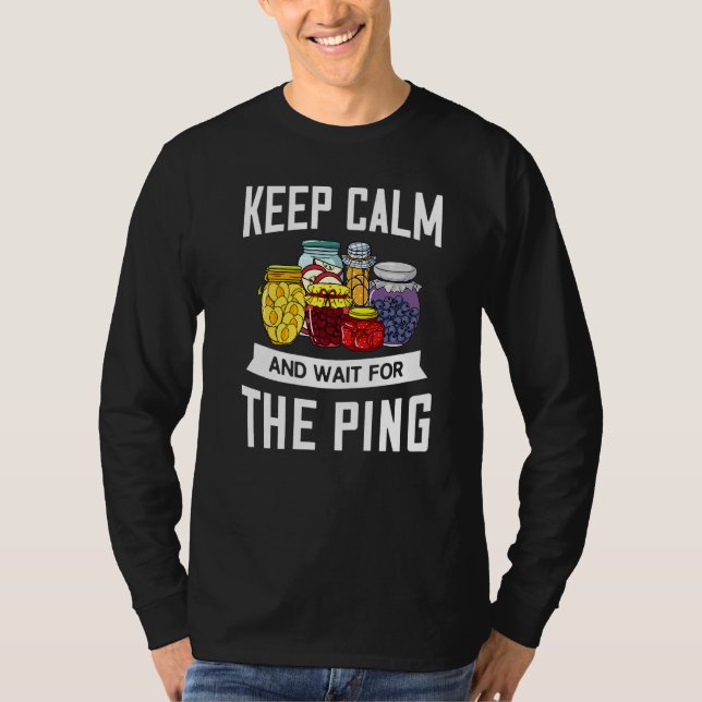 Camiseta Jar de conserva de legumes (Frente)