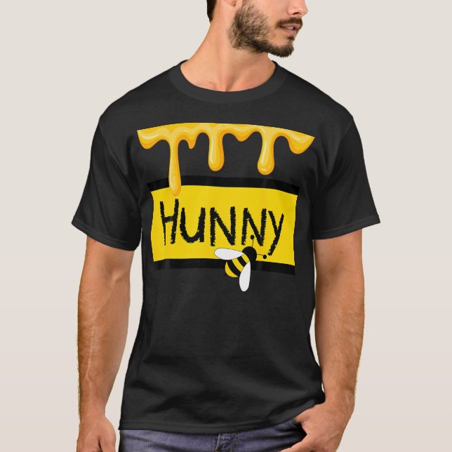 Camiseta Jar Hunny (Honey) Simulando Com O Lingamento De Me (Frente)