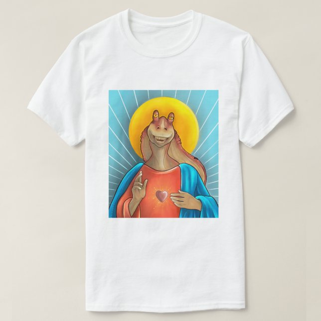 Camiseta Jar Jar Binks 2.0 C (Frente do Design)